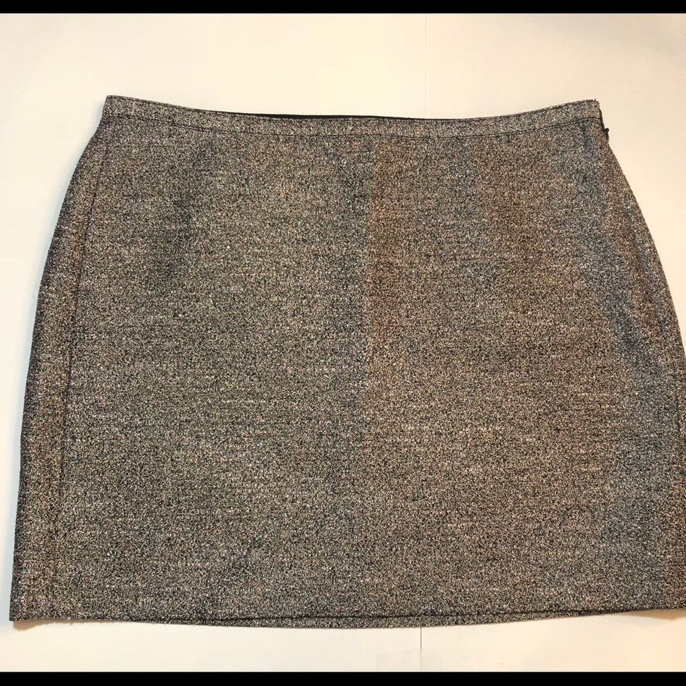 Broadway and Broome/Madewell Silver Metallic Mini